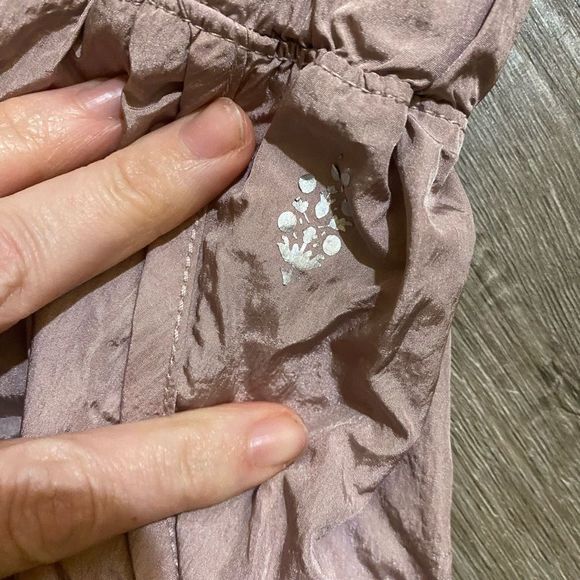 FP Movement By Free People The Way Home Shorts, 2" Mauve High Rise, Size Medium - Picture 4 of 14